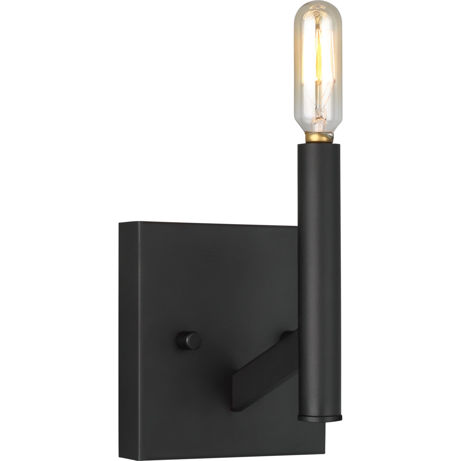 Vector One Light Wall / Bath Sconce Chrome - Visual Comfort Wall Lights