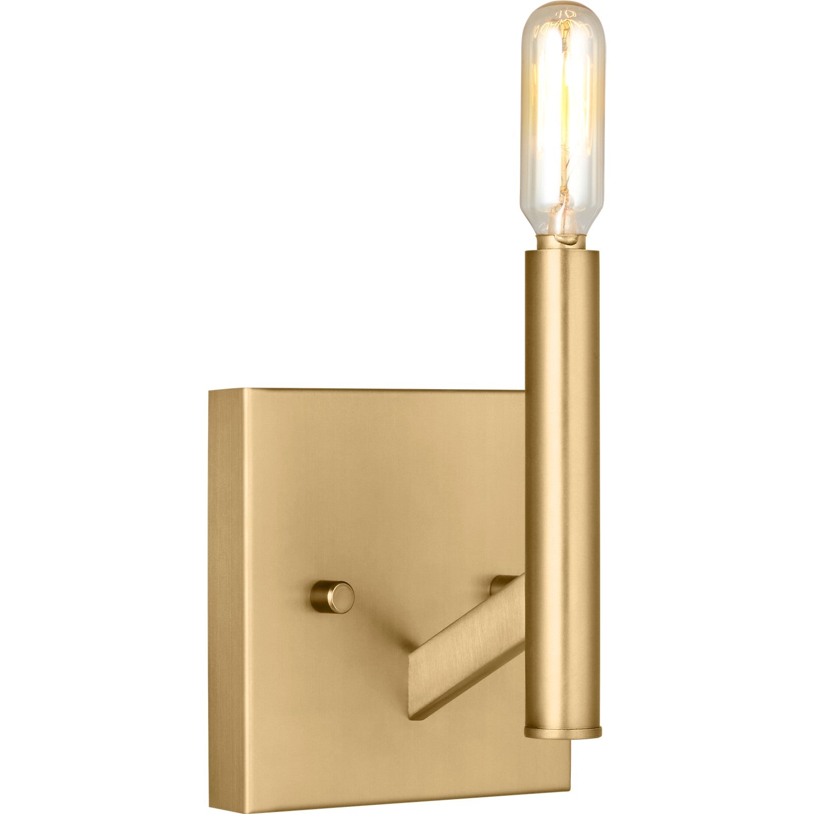 Vector One Light Wall / Bath Sconce Chrome - Visual Comfort Wall Lights