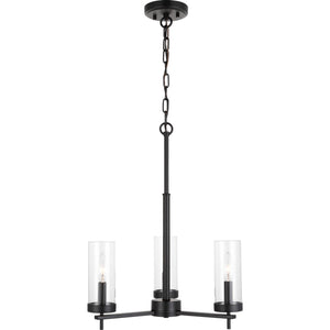 Zire Three Light Chandelier in Chrome - Visual Comfort Ceiling Lights
