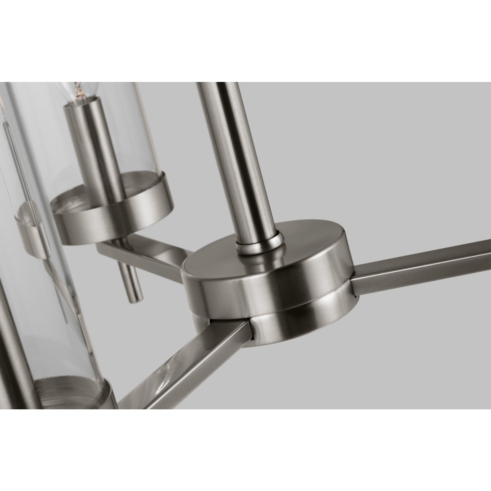 Zire Three Light Chandelier in Chrome - Visual Comfort Ceiling Lights
