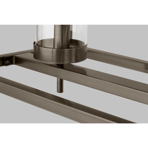 Zire Five Light Linear Pendant in Chrome - Visual Comfort Ceiling Lights