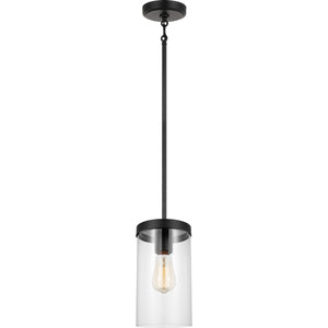 Zire One Light Pendant in Chrome - Visual Comfort Ceiling Lights