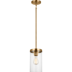 Zire One Light Pendant in Chrome - Visual Comfort Ceiling Lights