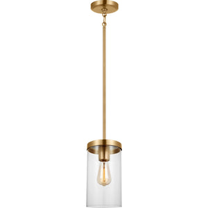 Zire One Light Pendant in Chrome - Visual Comfort Ceiling Lights