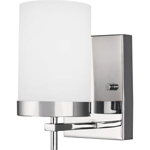 Zire One Light Wall / Bath Sconce in Pewter Bronze Bulbs IIncluded - Visual Comfort Wall Lights