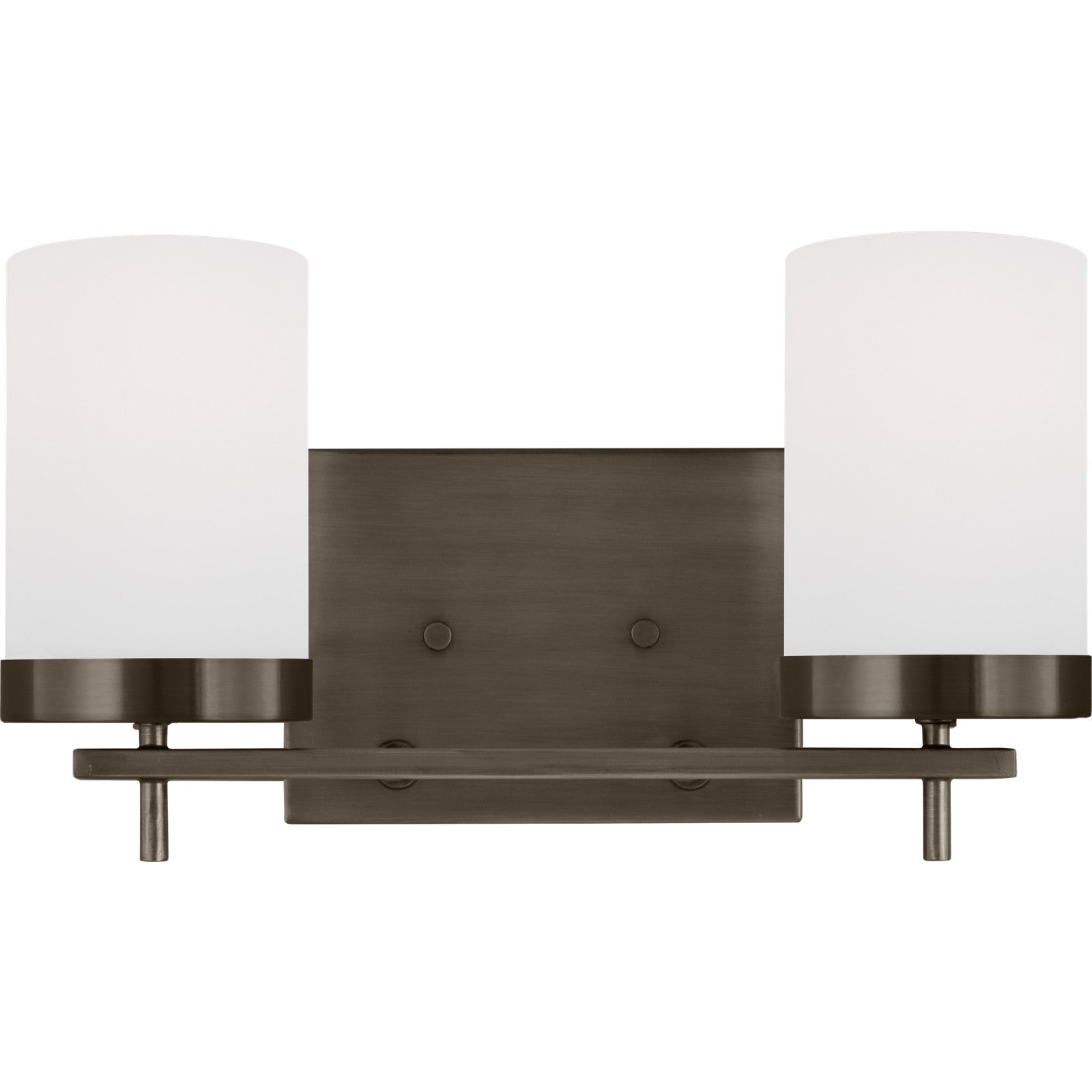 Zire Two Light Bath Chrome Bulbs IIncluded - Visual Comfort Wall Lights