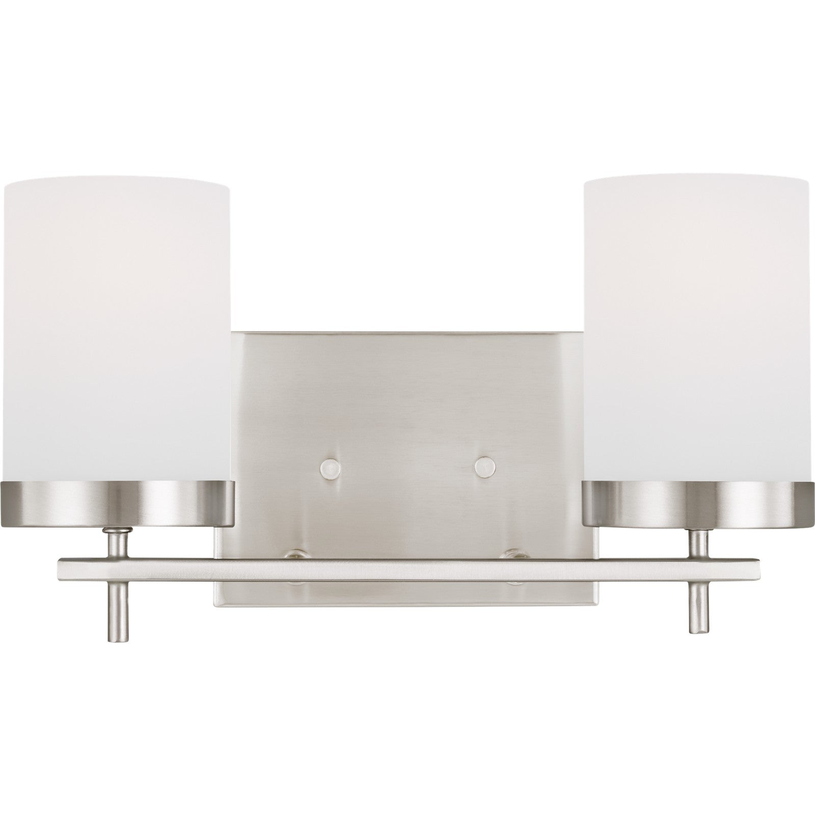 Zire Two Light Bath Chrome Bulbs IIncluded - Visual Comfort Wall Lights