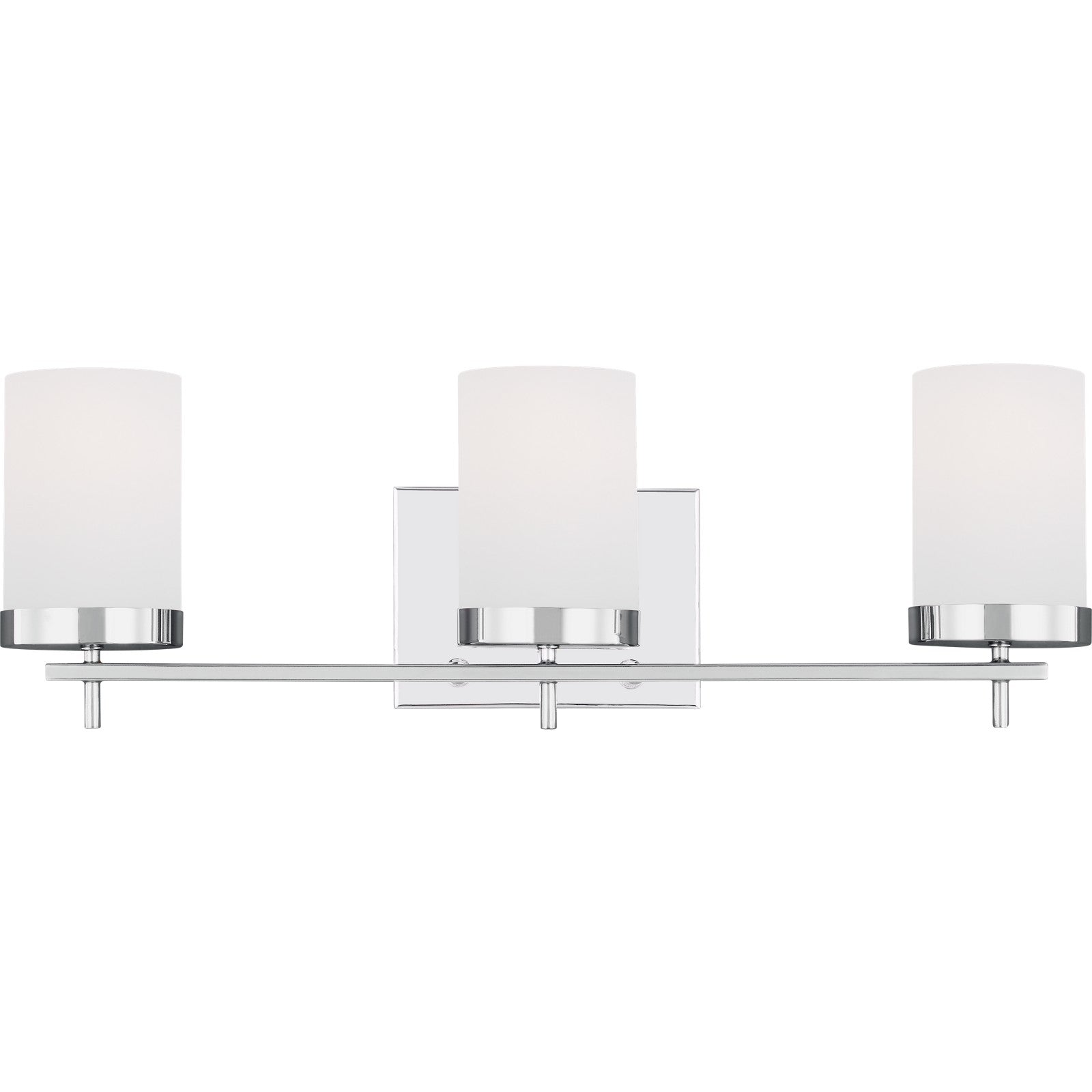 Zire Three Light Bath Chrome - Visual Comfort Wall Lights
