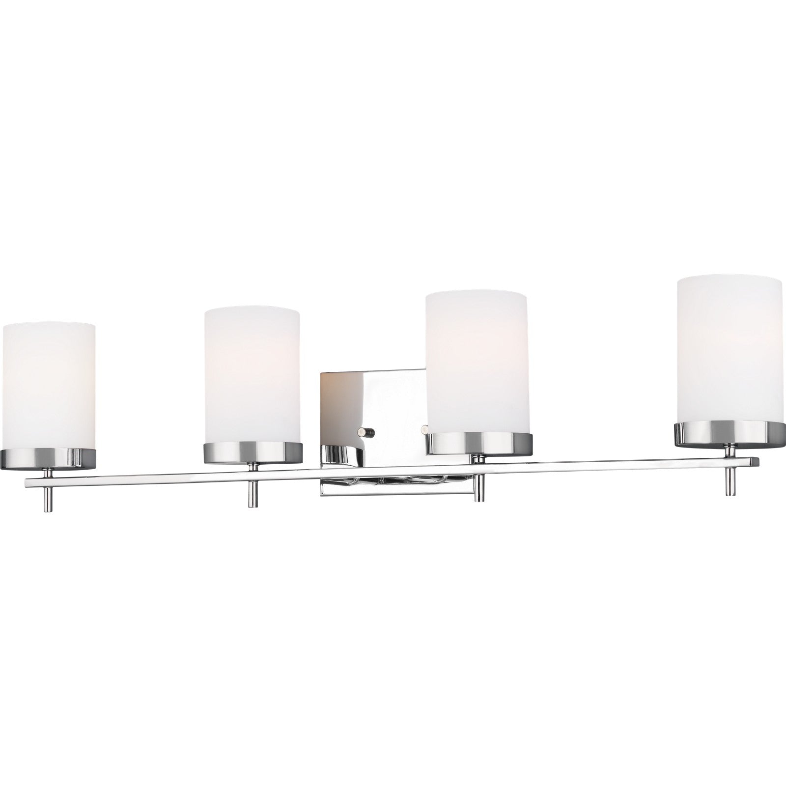 Zire Four Light Bath Chrome - Visual Comfort Wall Lights