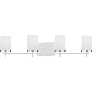 Zire Four Light Bath Chrome - Visual Comfort Wall Lights