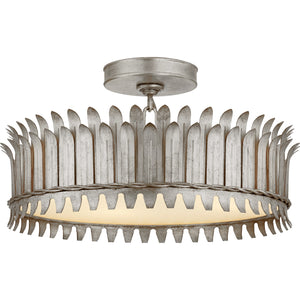 Leslie 16" Semi-Flush - Visual Comfort Ceiling Lights