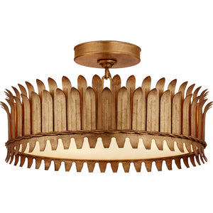 Leslie 16" Semi-Flush - Visual Comfort Ceiling Lights