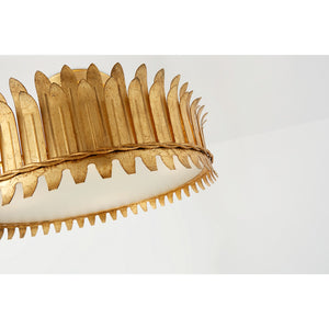 Leslie 16" Semi-Flush - Visual Comfort Ceiling Lights