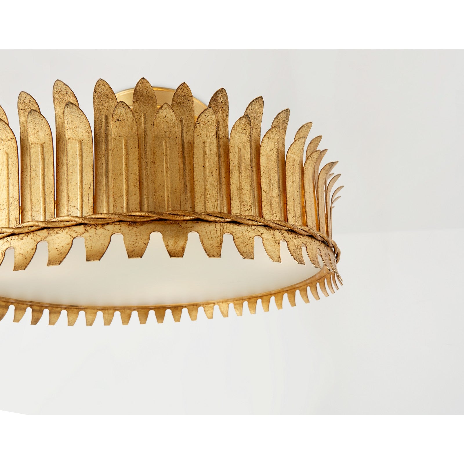 Leslie 16" Semi-Flush - Visual Comfort Ceiling Lights