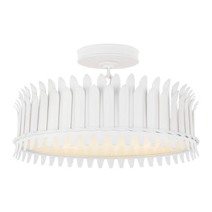 Leslie 16" Semi-Flush - Visual Comfort Ceiling Lights