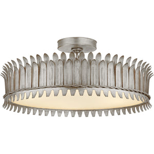 Leslie 21" Semi-Flush - Visual Comfort Ceiling Lights