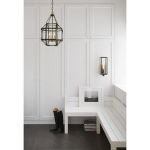 Fresno Framed Medium Sconce - Visual Comfort Outdoor Lighting