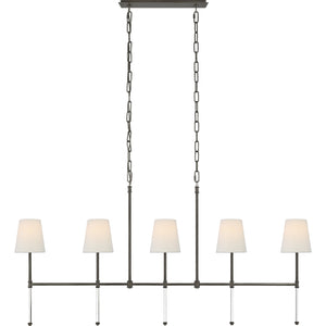 Camille Medium Linear Chandelier - Visual Comfort Ceiling Lights