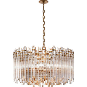 Adele Large Wide Drum Chandelier - Visual Comfort Ceiling Lights