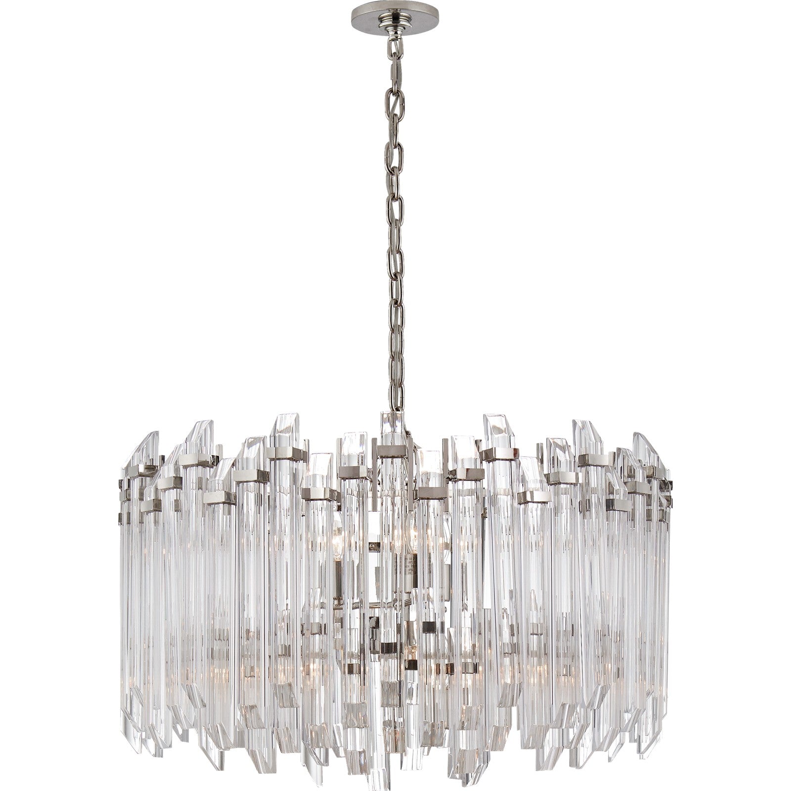 Adele Large Wide Drum Chandelier - Visual Comfort Ceiling Lights