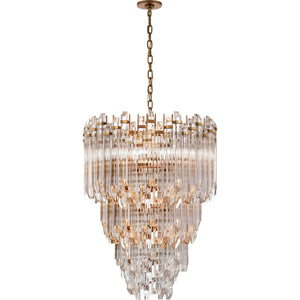 Adele Three-Tier Waterfall Chandelier - Visual Comfort Ceiling Lights