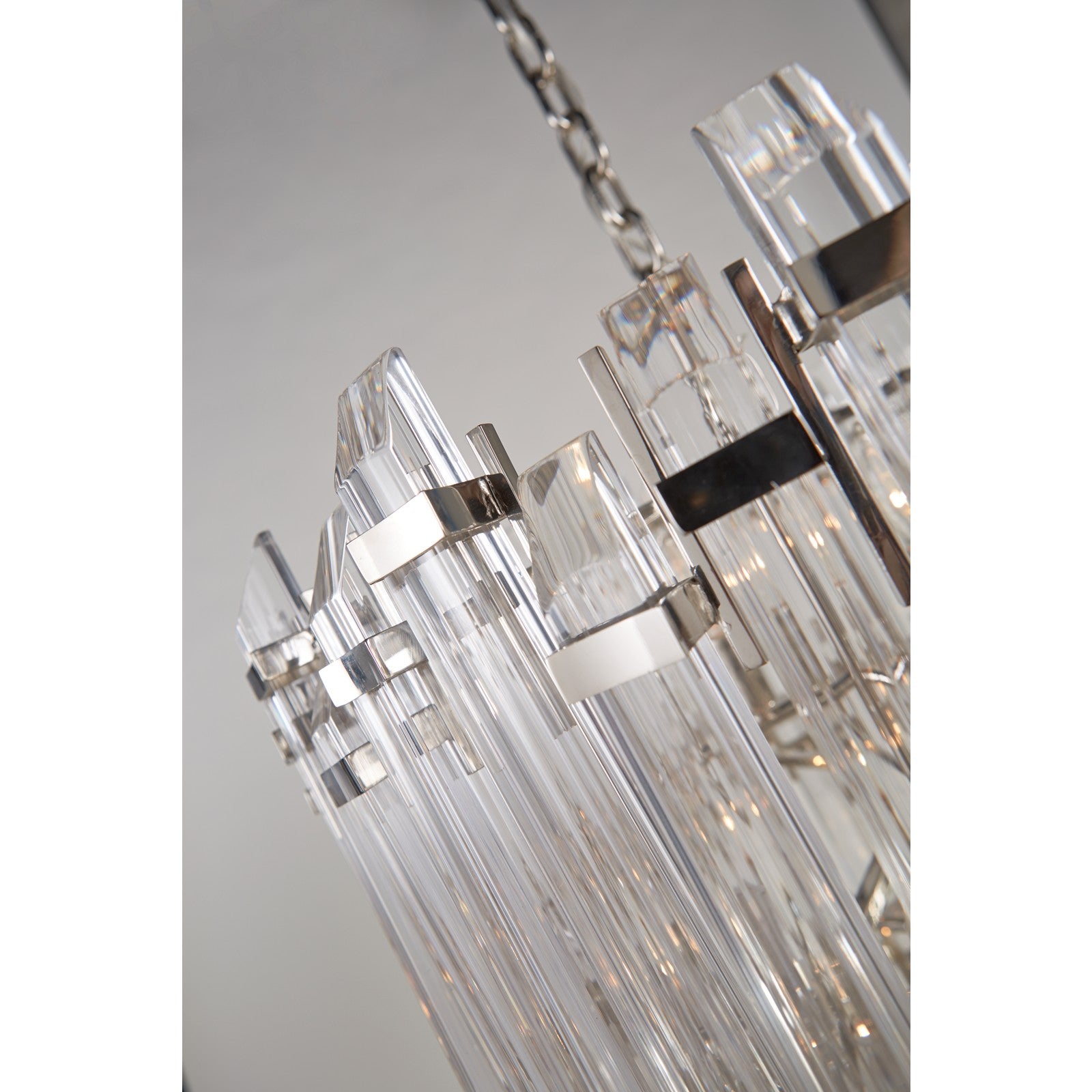 Adele Three-Tier Waterfall Chandelier - Visual Comfort Ceiling Lights