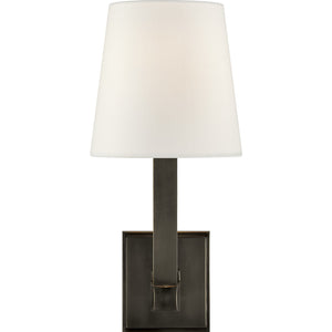Square Tube Single Sconce - Visual Comfort Wall Lights