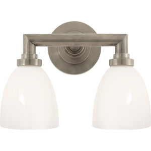 Wilton Double Bath Light - Visual Comfort Wall Lights