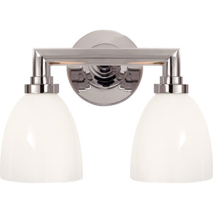 Wilton Double Bath Light - Visual Comfort Wall Lights