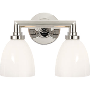 Wilton Double Bath Light - Visual Comfort Wall Lights