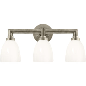 Wilton Triple Bath Light - Visual Comfort Wall Lights