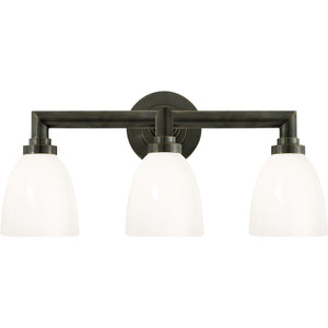 Wilton Triple Bath Light - Visual Comfort Wall Lights