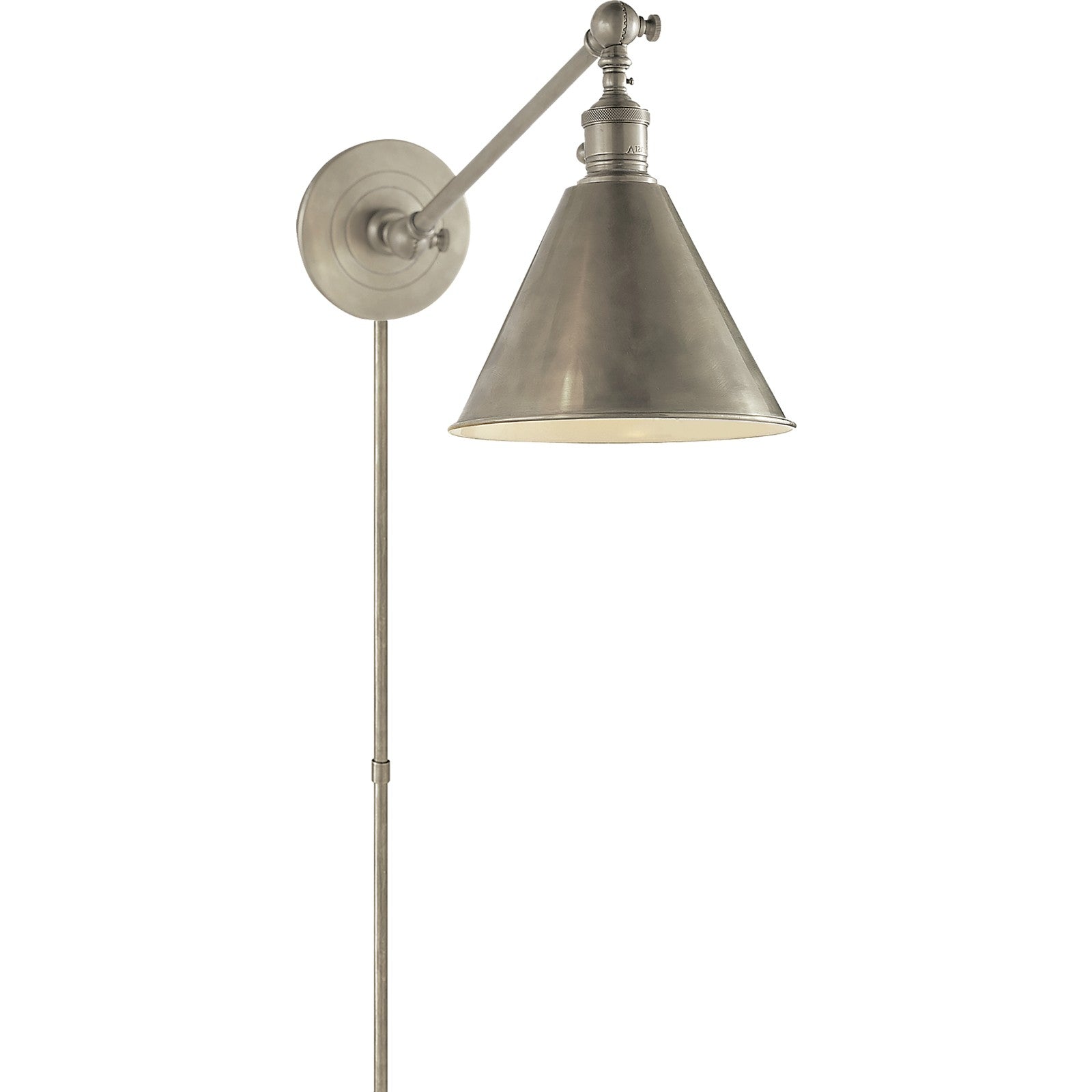 Boston Functional Single Arm Library Light - Visual Comfort Wall Lights