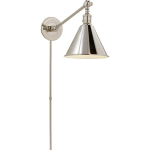 Boston Functional Single Arm Library Light - Visual Comfort Wall Lights