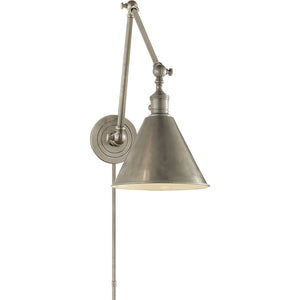 Boston Functional Double Arm Library Light - Visual Comfort Wall Lights