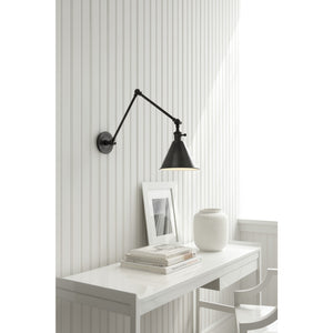 Boston Functional Double Arm Library Light - Visual Comfort Wall Lights