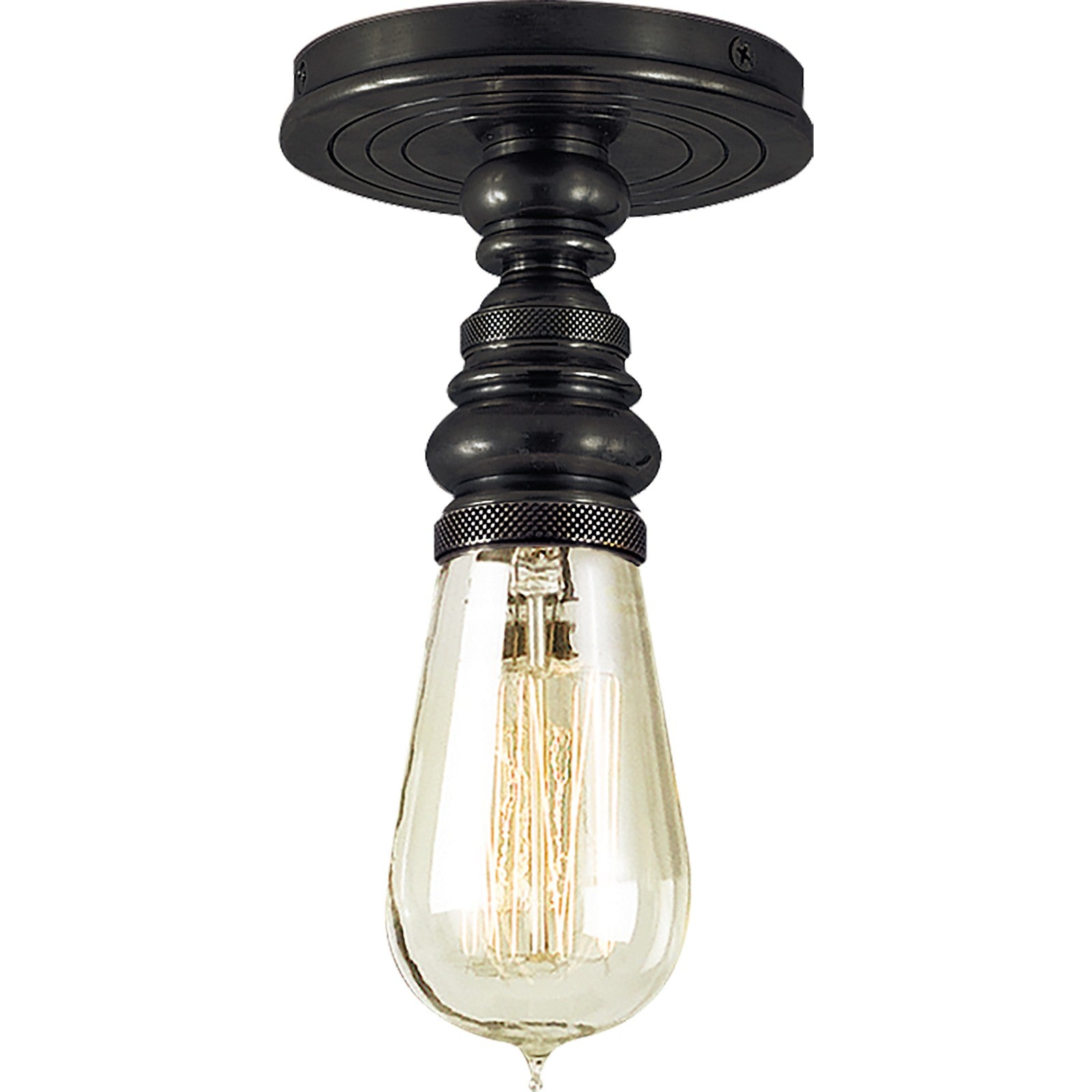 Boston Single Flush Mount - Visual Comfort Ceiling Lights