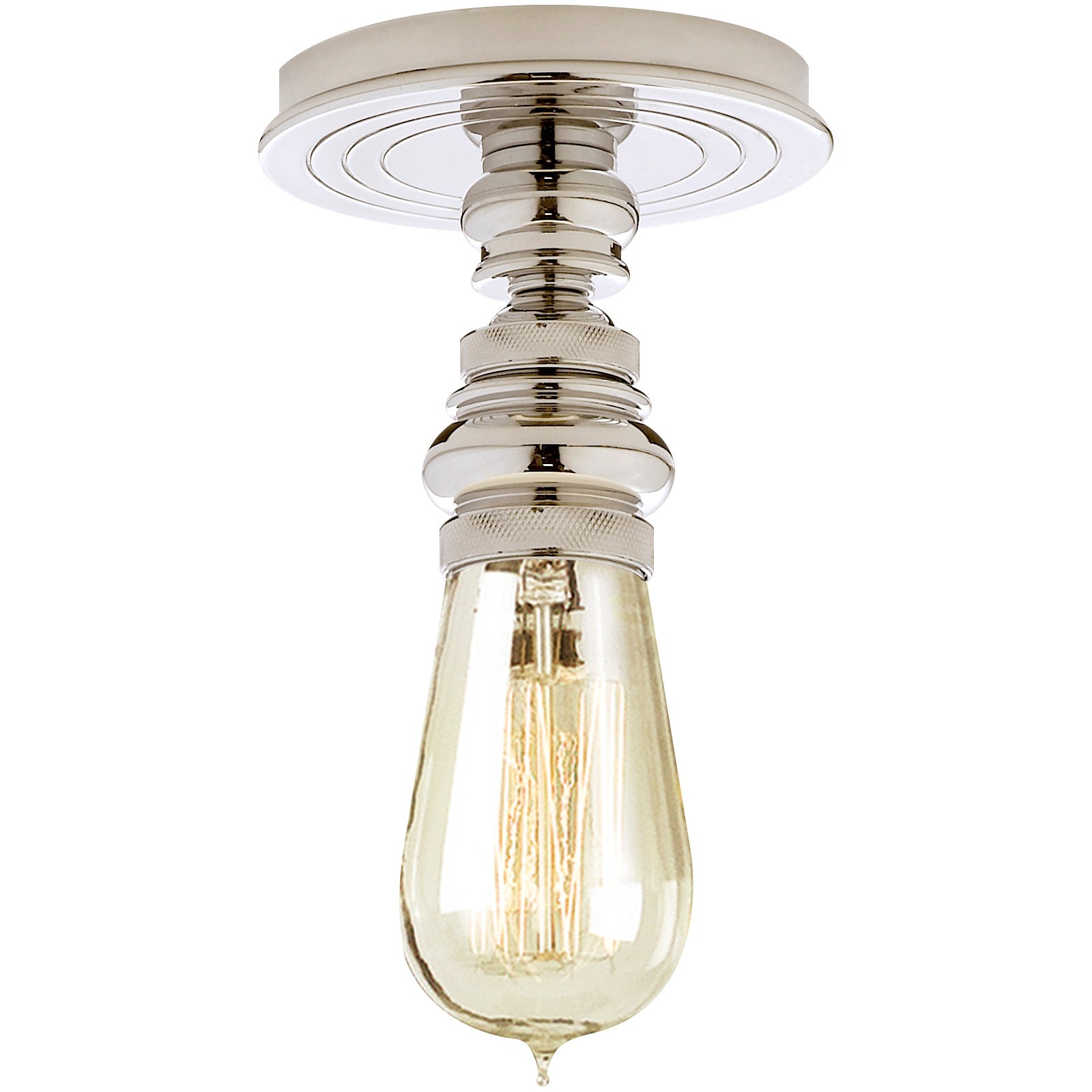 Boston Single Flush Mount - Visual Comfort Ceiling Lights
