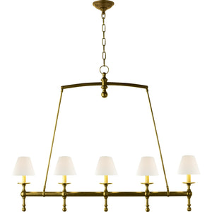 Classic Linear Chandelier - Visual Comfort Ceiling Lights