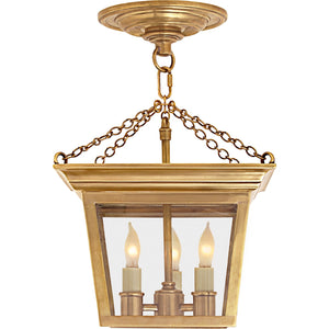 Cornice Semi-Flush Lantern - Visual Comfort Ceiling Lights