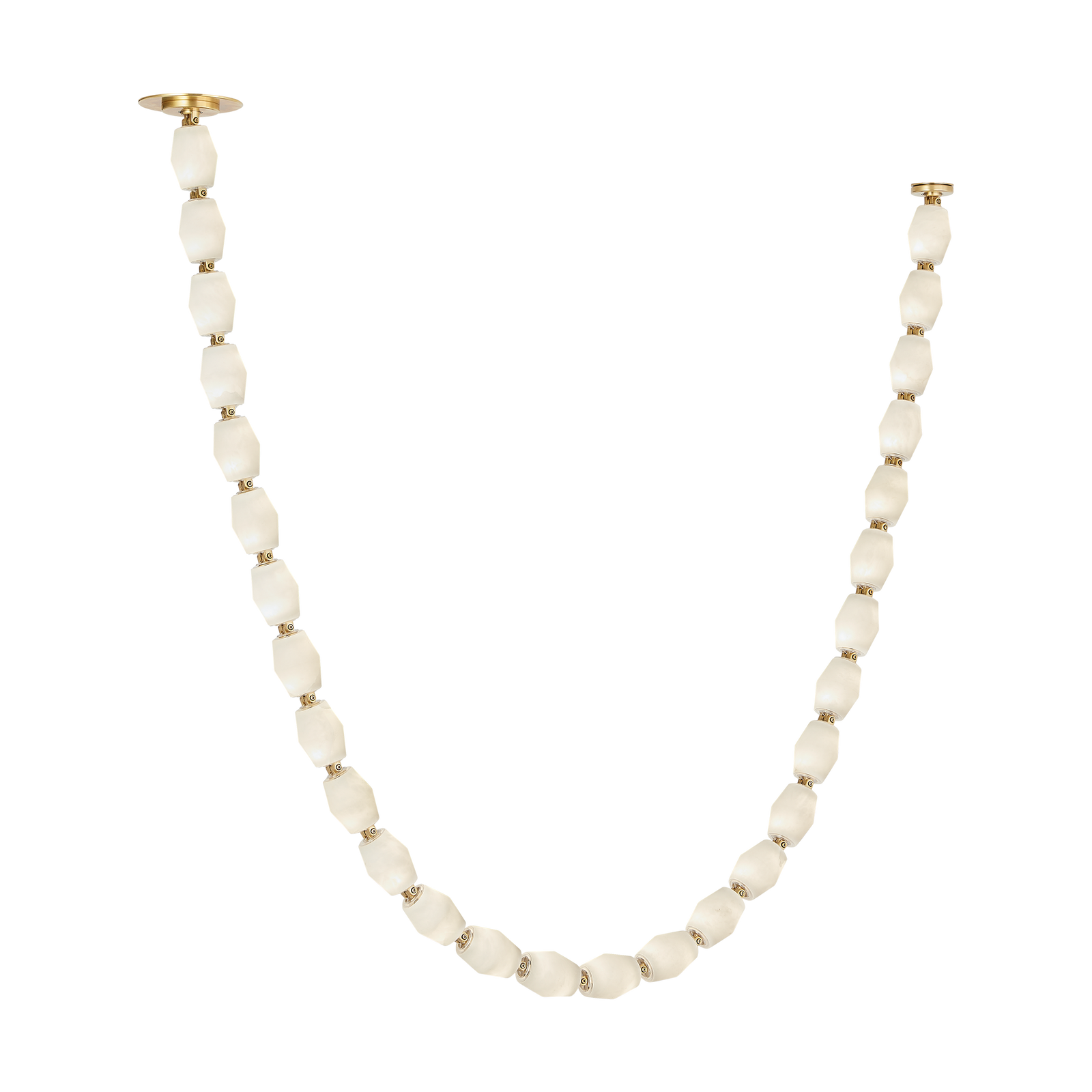 Collier Alabaster 84 Chandelier - Visual Comfort Modern 3