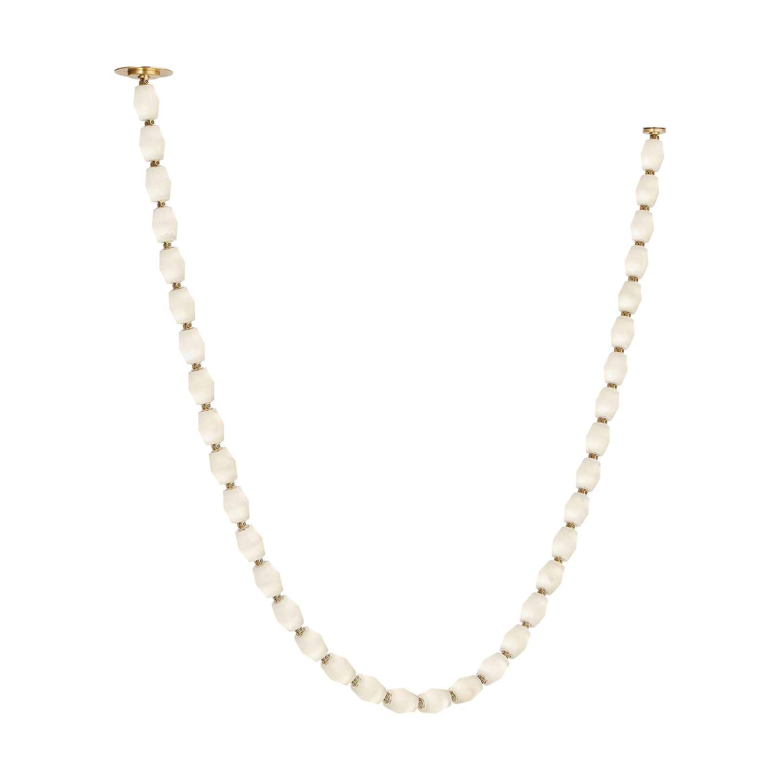 Collier Alabaster 108 Chandelier - Visual Comfort Modern 3
