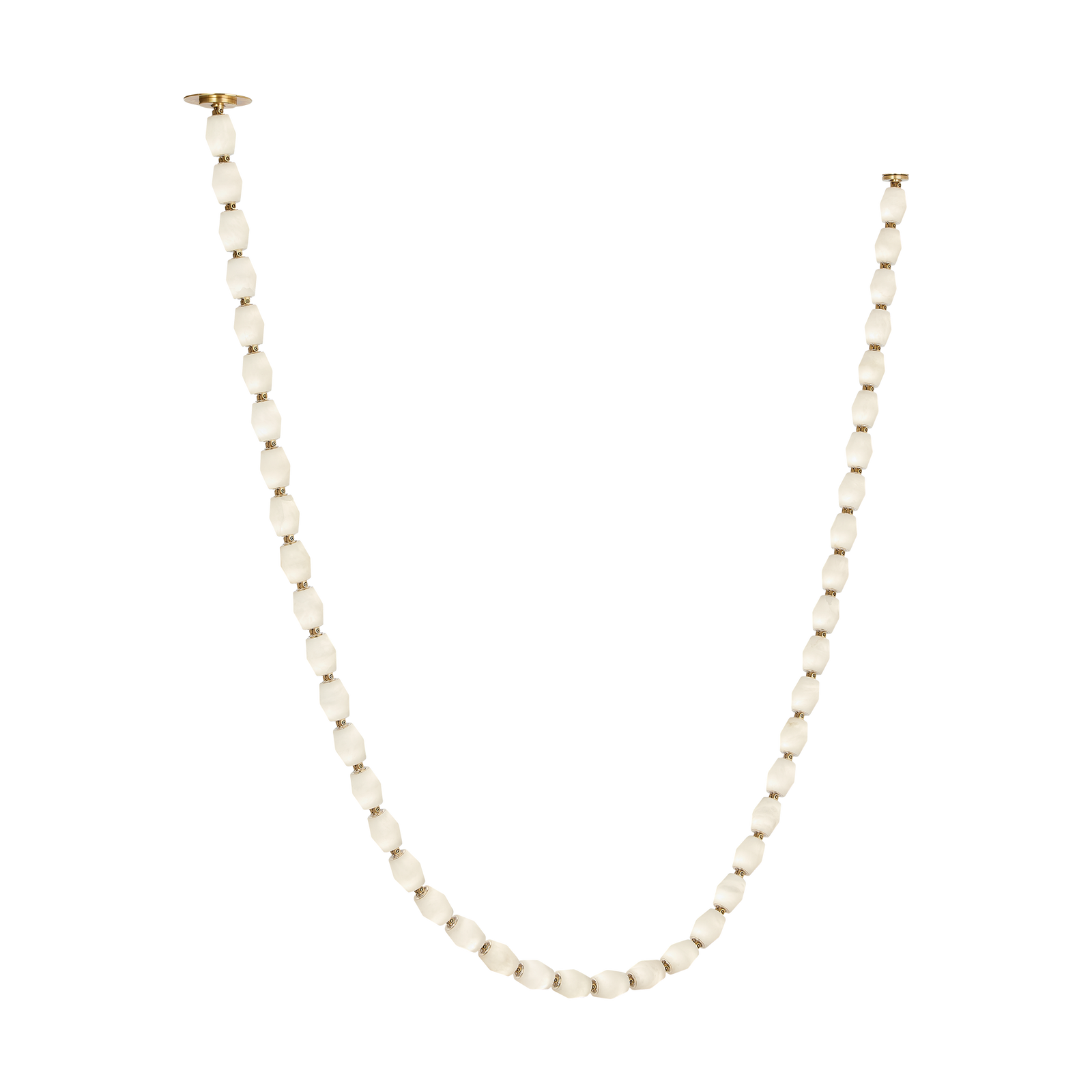 Collier Alabaster 132 Chandelier - Visual Comfort Modern 4