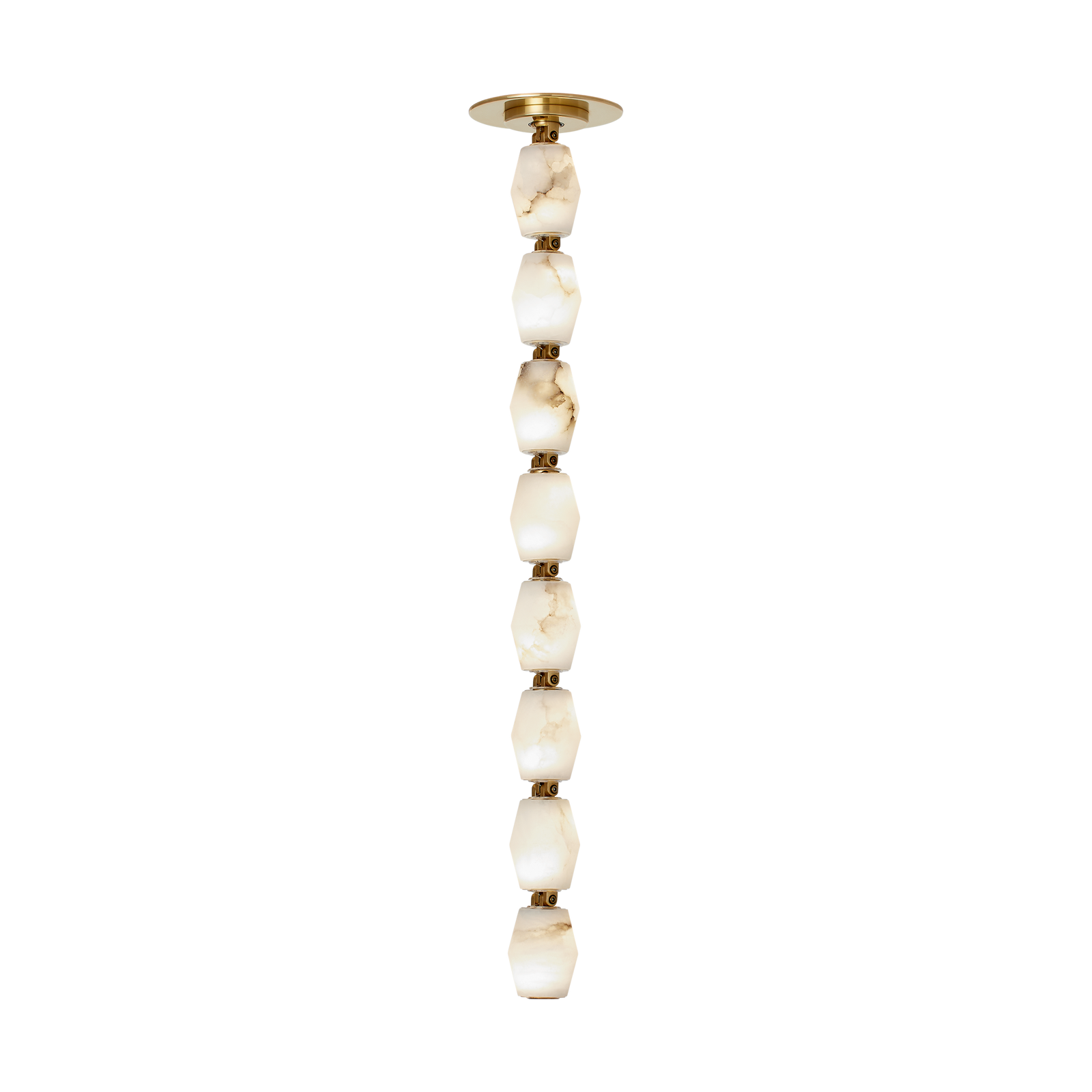 Collier Alabaster 24 Pendant - Visual Comfort Modern 1