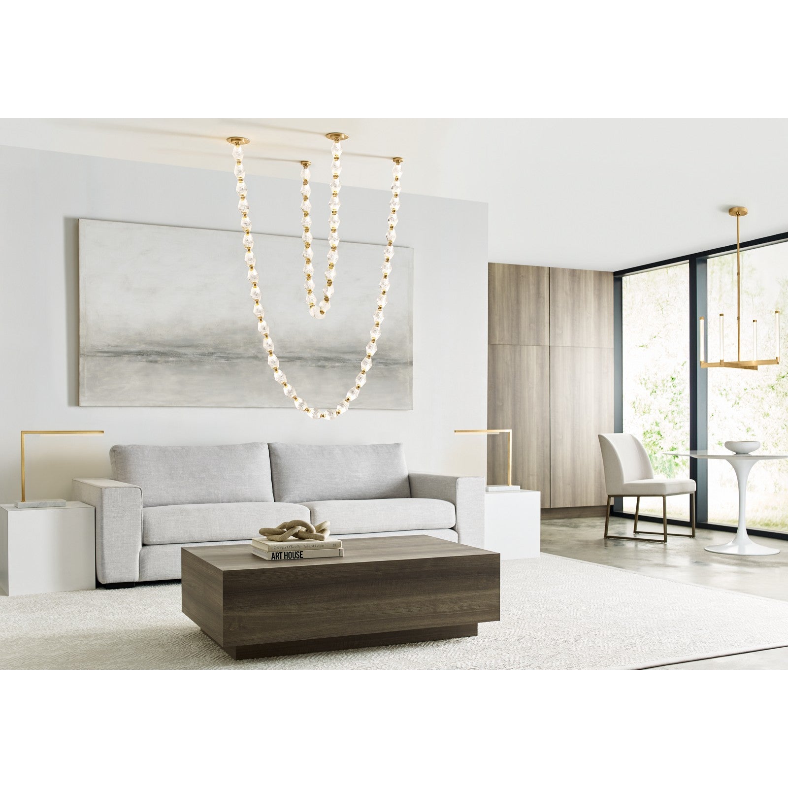 Collier 240 Chandelier - Visual Comfort Modern 56