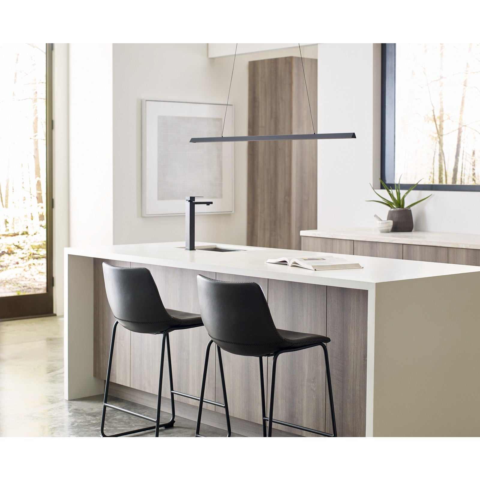 Dessau 48 Linear Suspension - Visual Comfort Modern 12