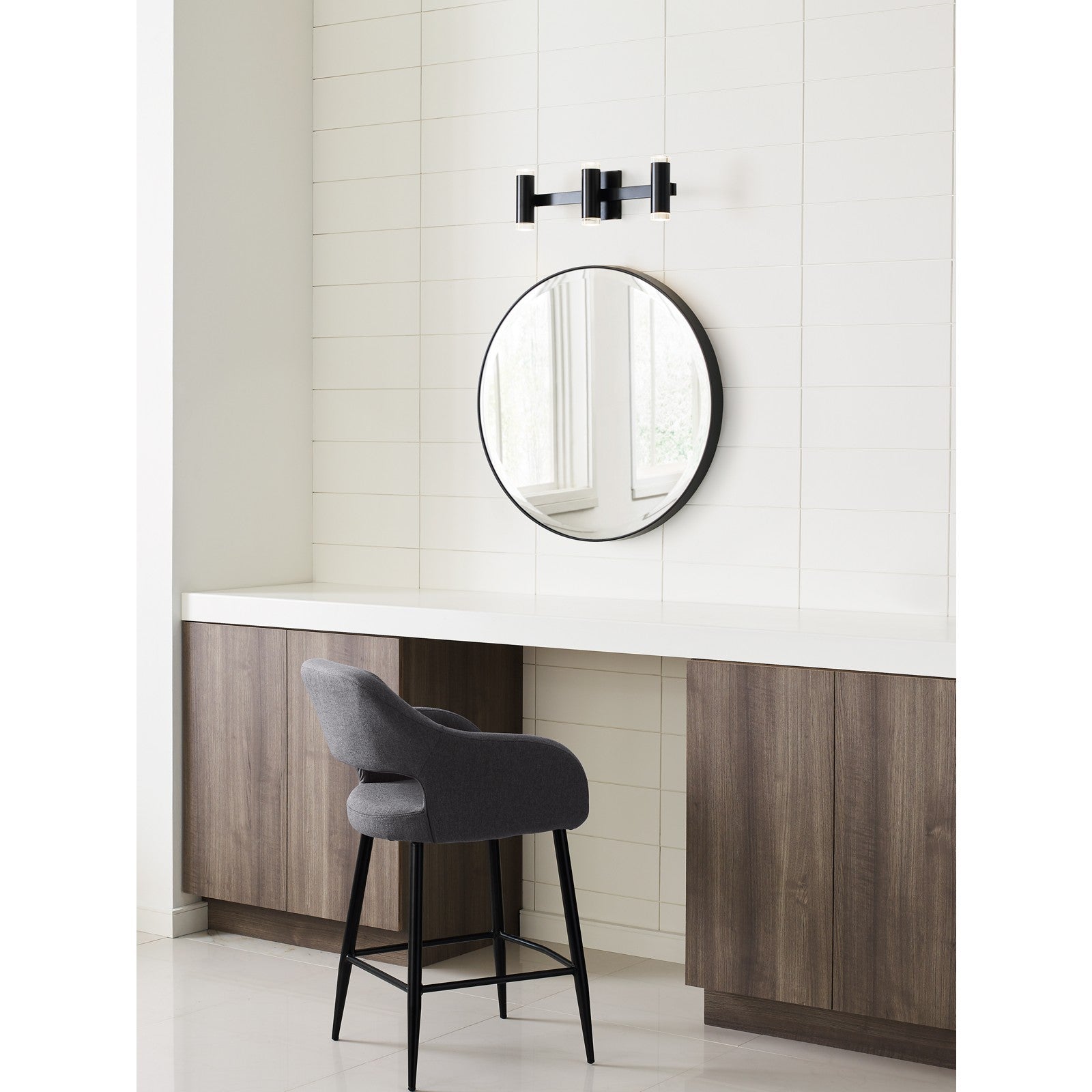 Dobson II 3-Light Bath - Visual Comfort Modern 11