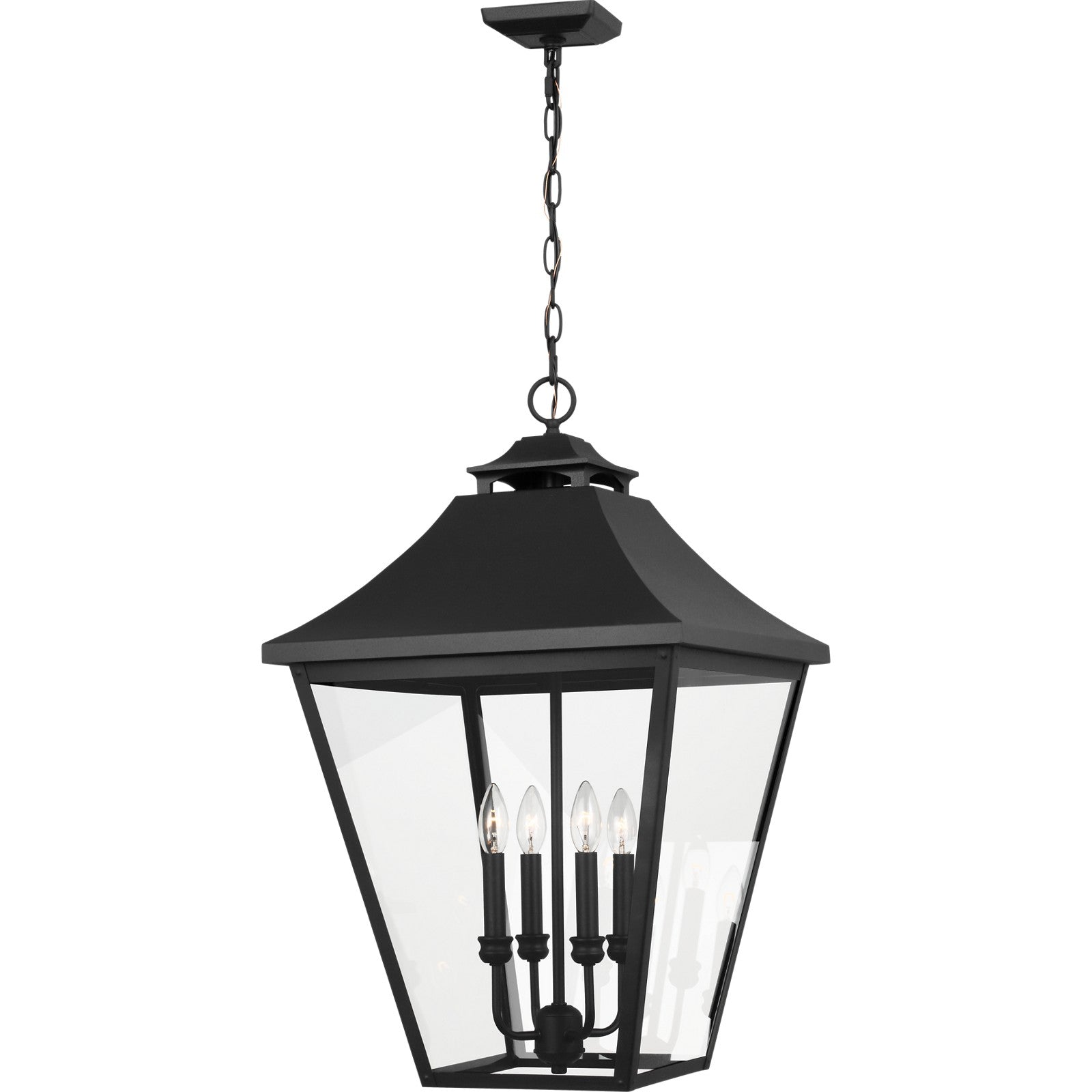 Galena Large Pendant Sable - Visual Comfort Outdoor Lighting
