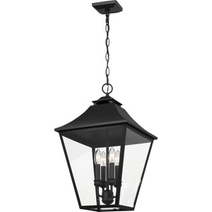 Galena Small Pendant Textured Black - Visual Comfort Outdoor Lighting