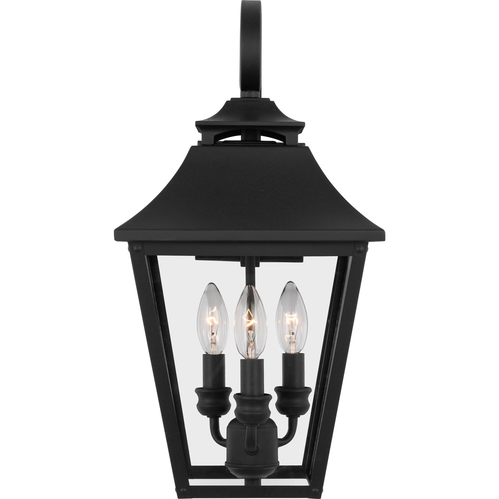 Galena Medium Lantern Sable - Visual Comfort Outdoor Lighting